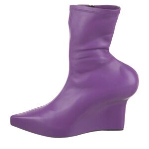 Givenchy Leather Wedge Booties